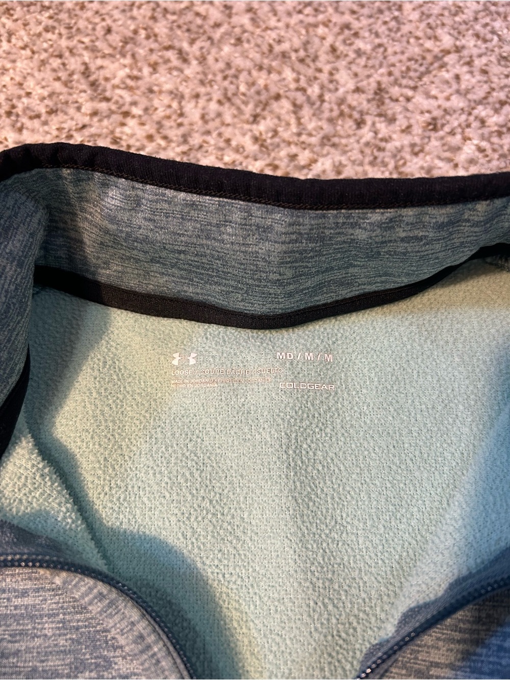 Under Armour Women’s Heathered Quarter-Zip Pullover - Picture 2 of 3